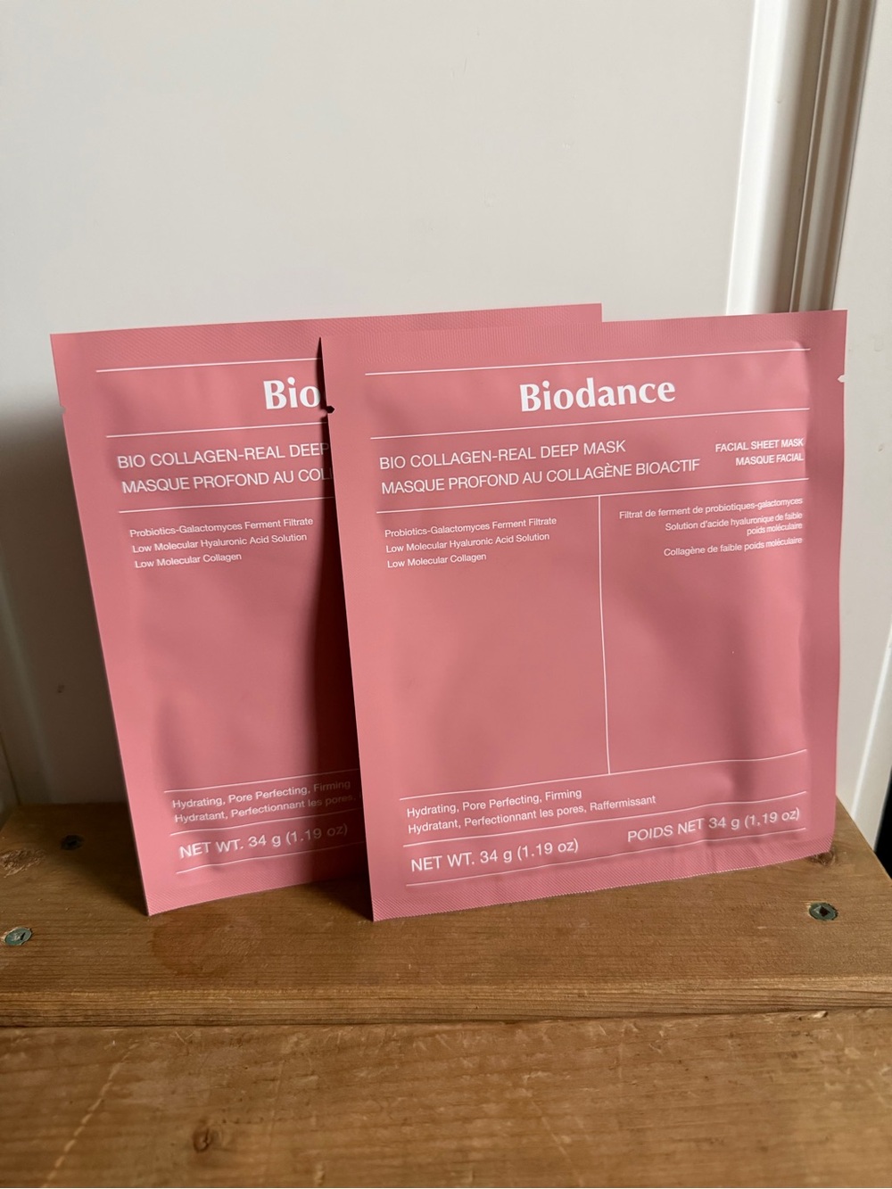 2 pack Biodance Bio Collagen Deep Mask — Hydrating Facial Sheet Mask